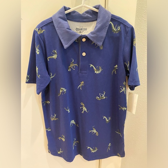 Oshkosh B’Gosh Dinosaur Print Polo - Picture 1 of 4